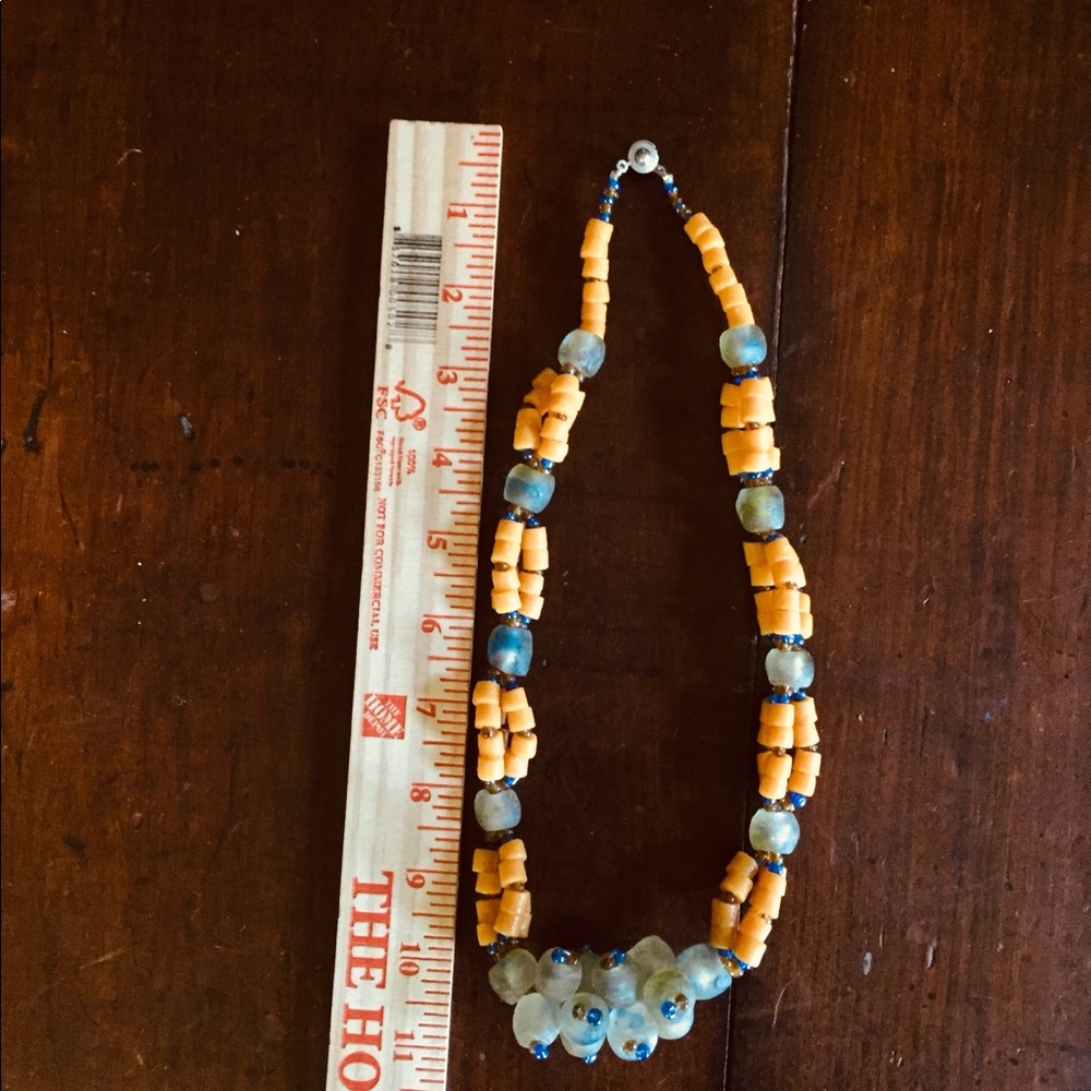 🌞🌛✨Gorgeous Handmade African Beads Set Ghana - Picture 8 of 8